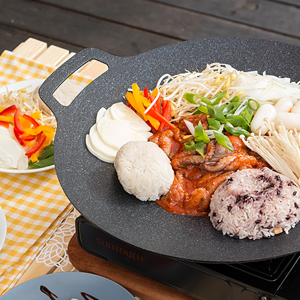 레토 캠핑 그리들 그릴 팬 인덕션 겸용 LCP-GI01