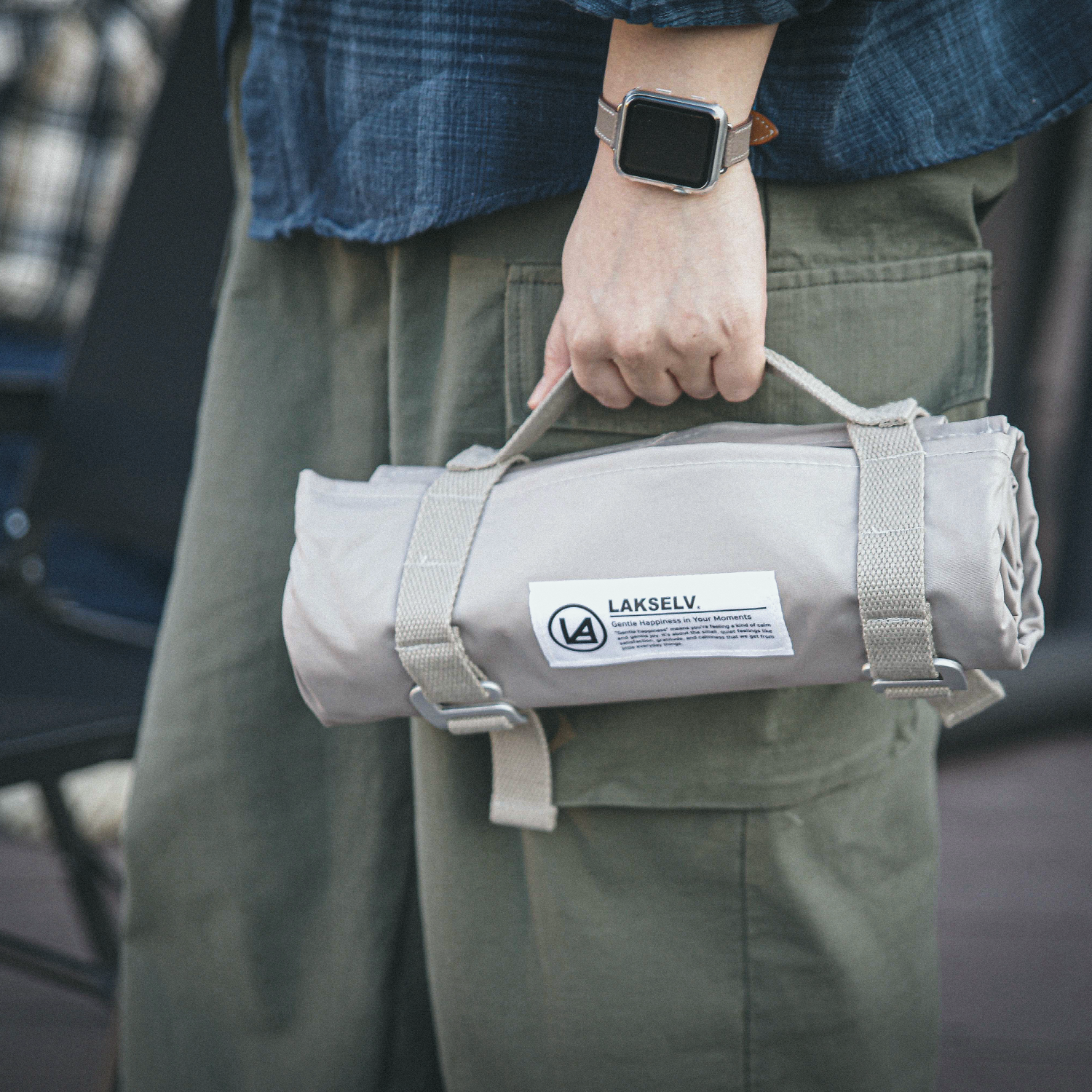 락셀 돗자리 TPU 방수 매트 피크닉 캠핑 휴대용