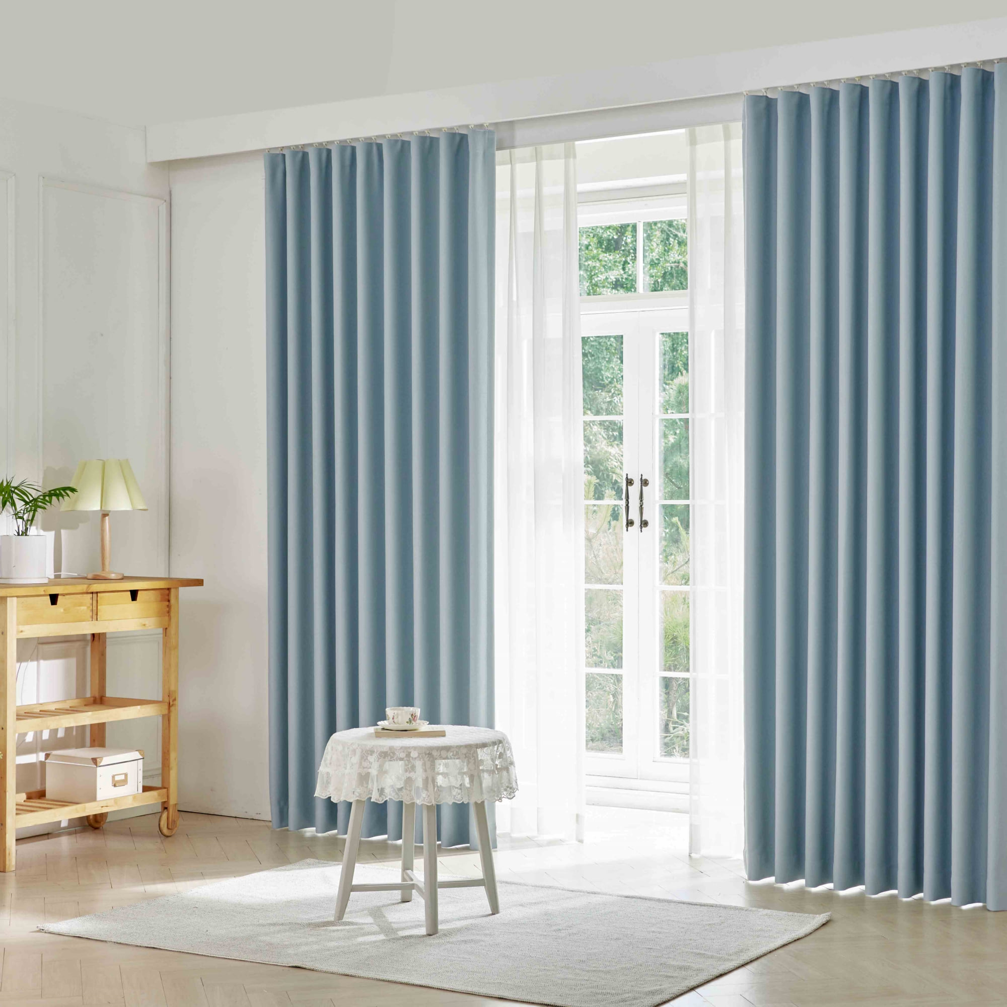 커튼명장 유안 암막 이음선 없는 깔끔한 형상기억 커튼