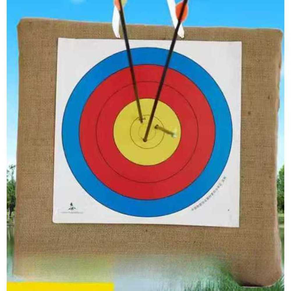 양궁 과녁판 표적지 화살 타겟 벽 게임 서바이벌 연습용 60x60x24 - 상품 이미지