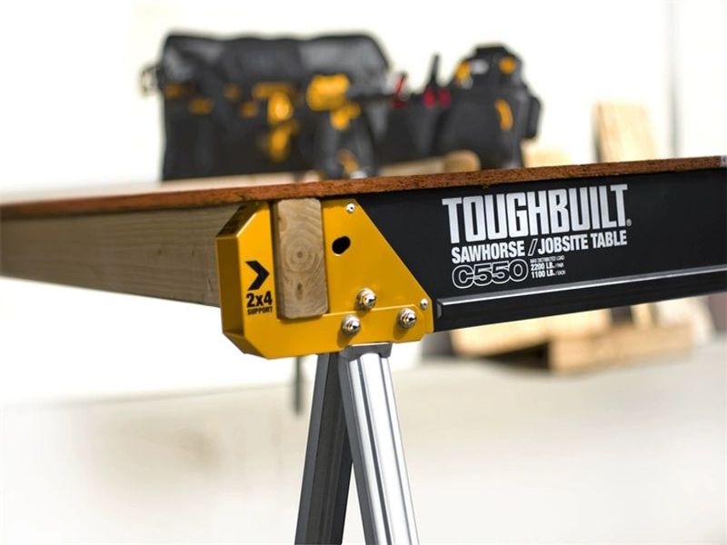 목공 작업대 접이식작업대 목공작업대 이동식작업대 다용도작업대 TOUGHBUILT TB-C550 합금 지지대 - 상세 이미지 4
