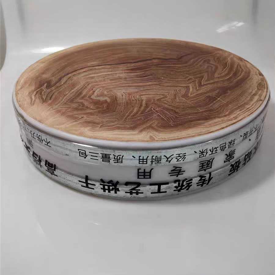 업소용 원형 도마 나무 정육점 중식 족발 닭집 통나무 48x8cm - 상품 이미지
