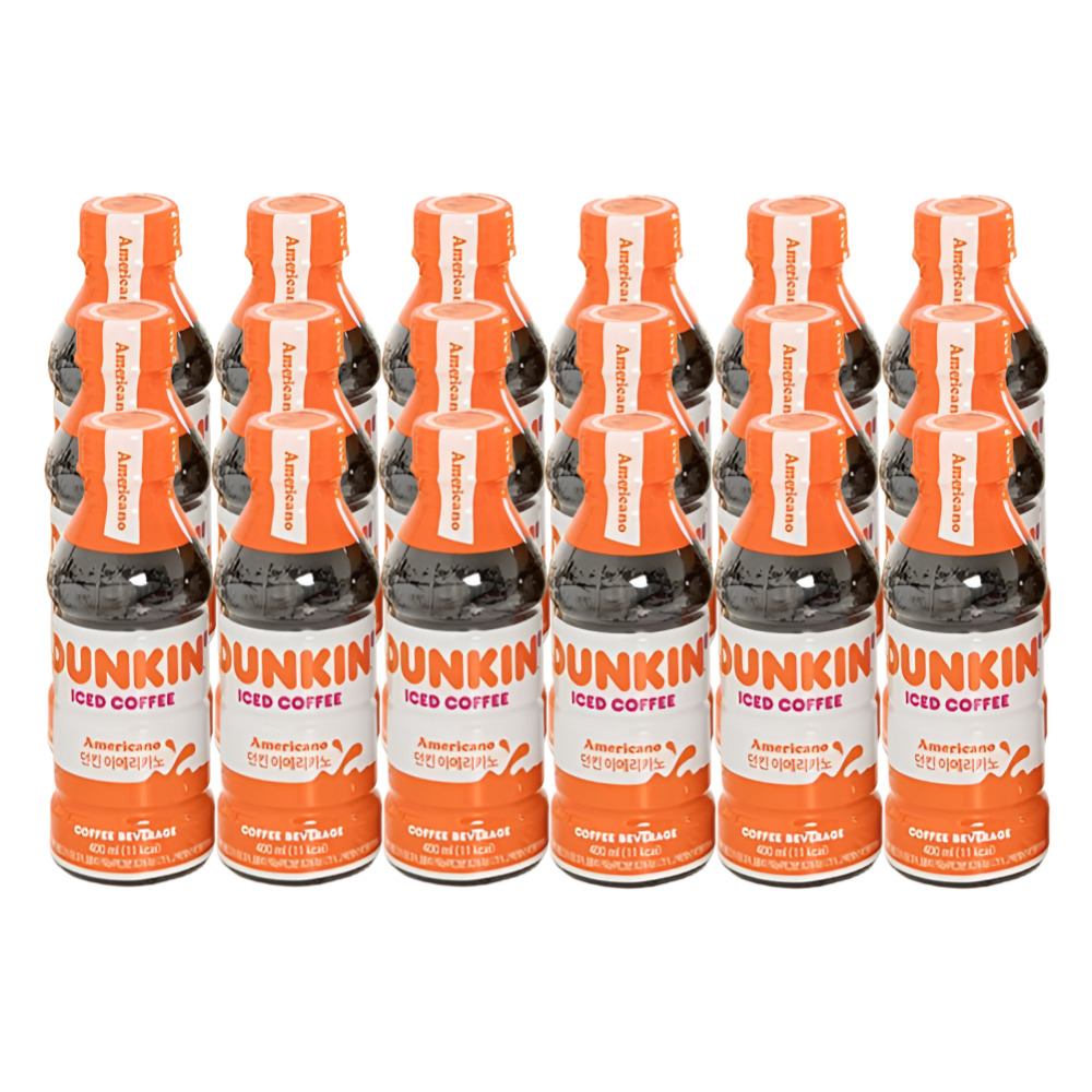 던킨도너츠 커피 아메리카노 400ml x 18개 : 스타 푸드
