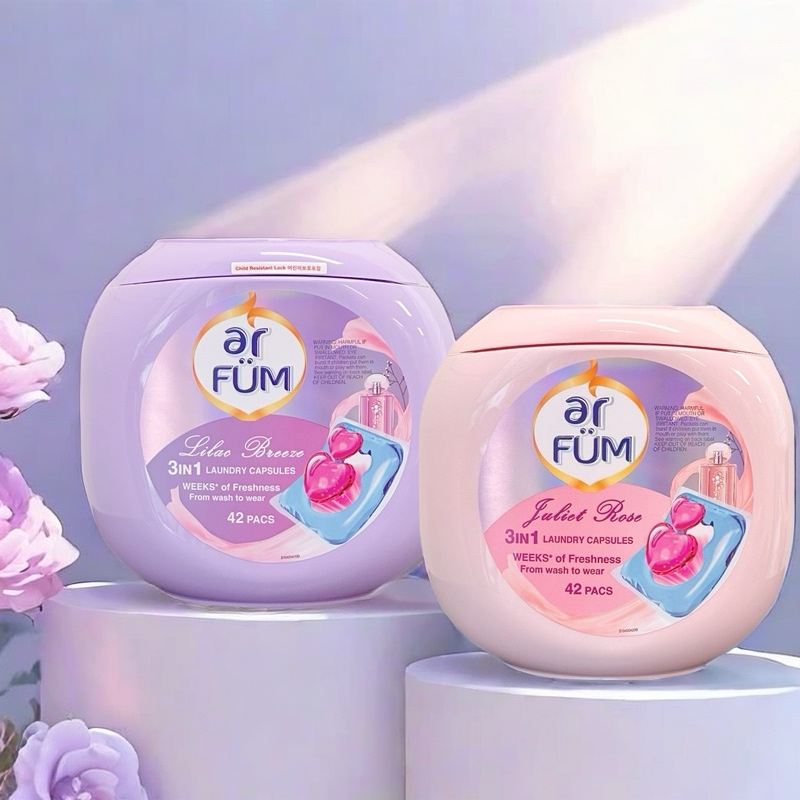 아로퓸 가든 컬렉션 캡슐세제 줄리엣로즈 30개입 + 라일락브리즈 30개입