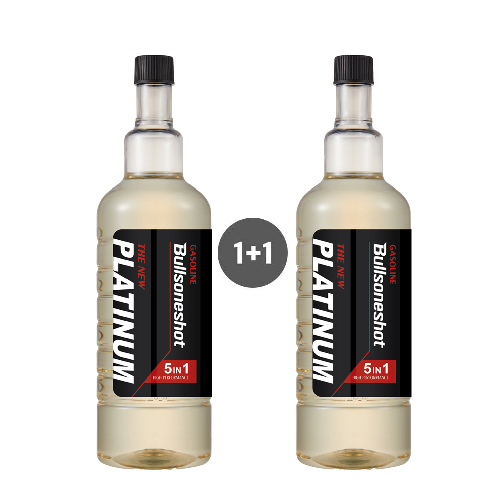 [1+1이벤트]5in1 불스원샷 THE NEW 플래티넘 연료첨가제 500ml 휘발유