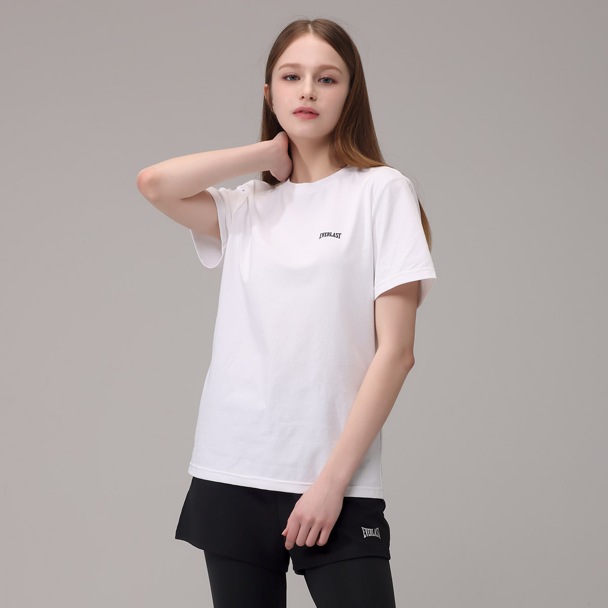 에버라스트 기능성 여성 반팔티 + 반바지 레깅스 - 상세 이미지 3