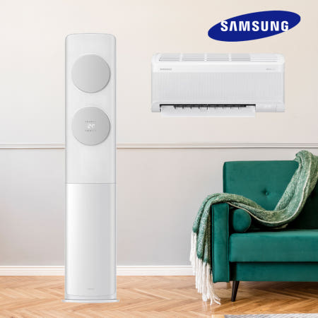 [삼성전자]삼성 AI 인버터 무풍 클래식 투인원 56.9+18.7m 에어컨 철거무료 AF70F17D11GRS