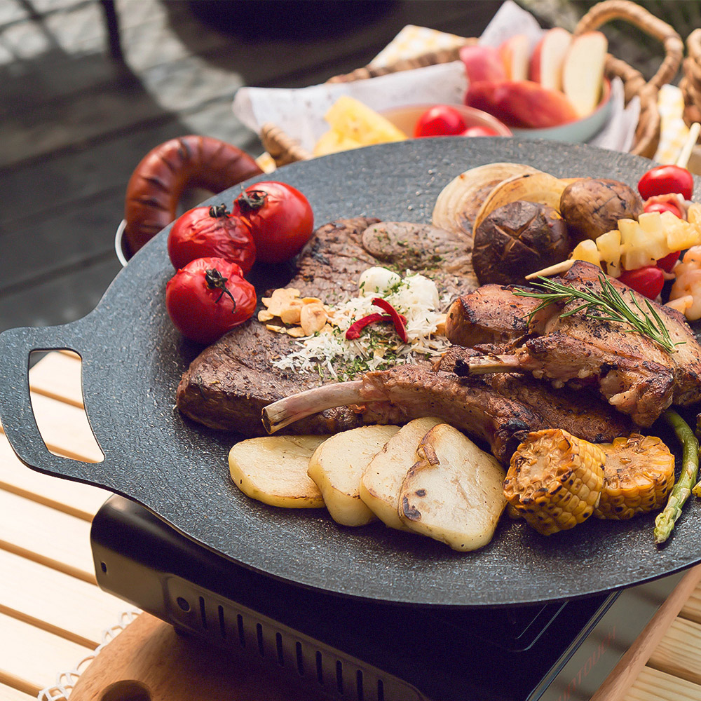 레토 캠핑 그리들 그릴 팬 인덕션 겸용 LCP-GI01