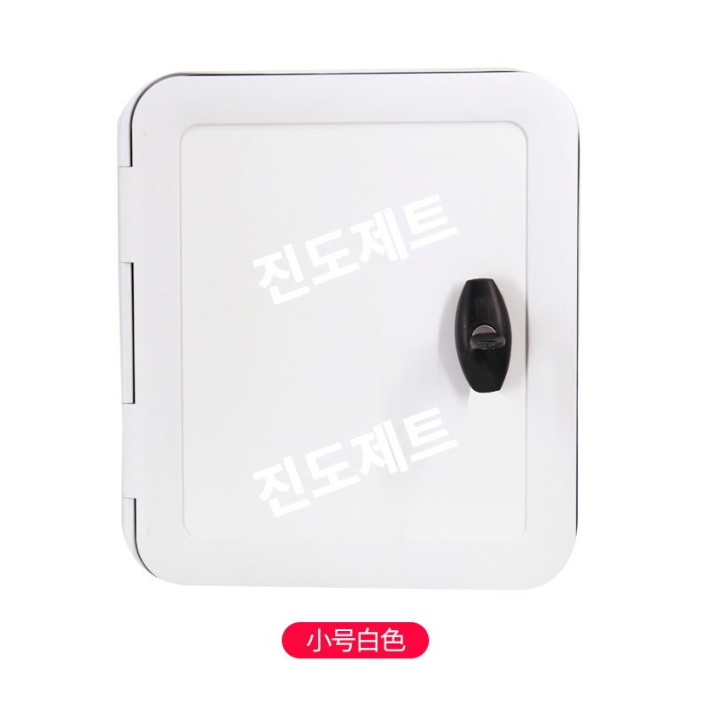 캠핑카 서비스도어 개조 액세서리 외부용 창고문 소형 화이트 해치 - 상세 이미지 5