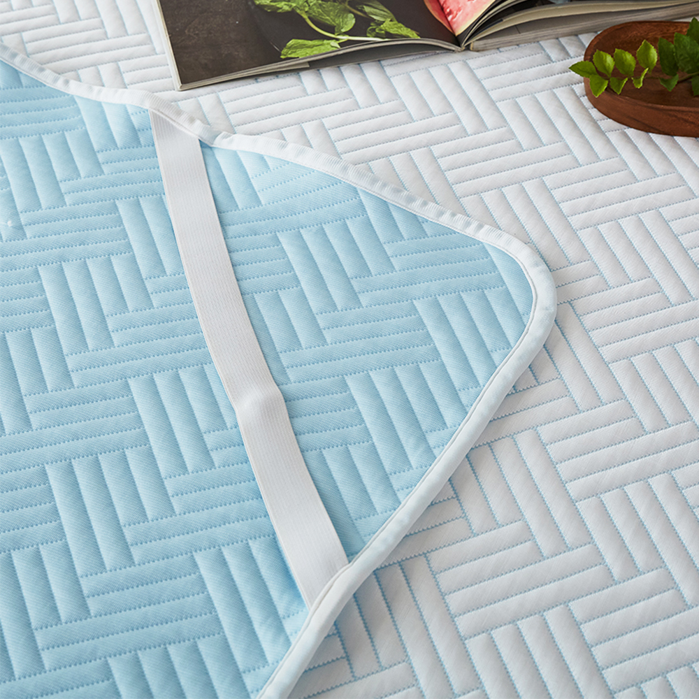 한일의료기 여름 냉감패드 매트리스 이불 침대패드 고정밴드 SS