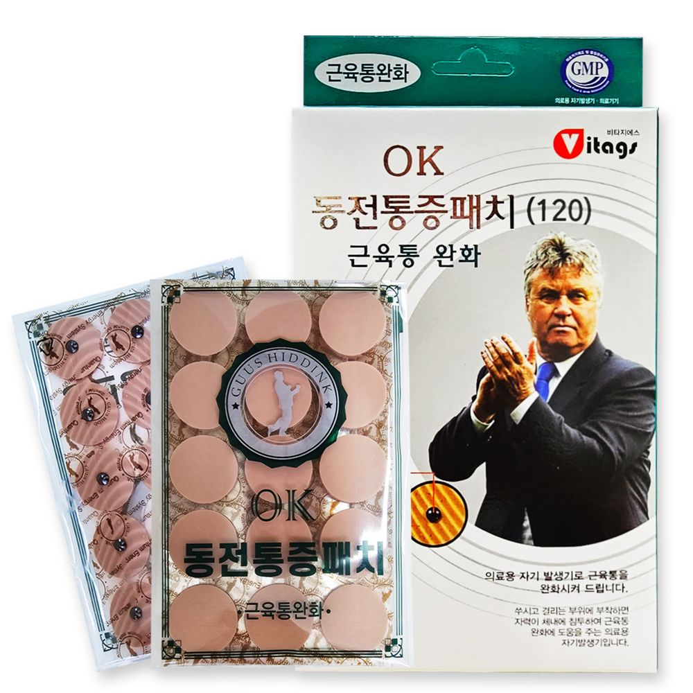 OK 동전 통증 패치 120매 : 주식회사 봄봄
