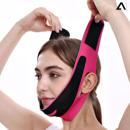 얼굴 탄력밴드 얼굴 처짐 이중턱 리프팅 밴드 수면밴드