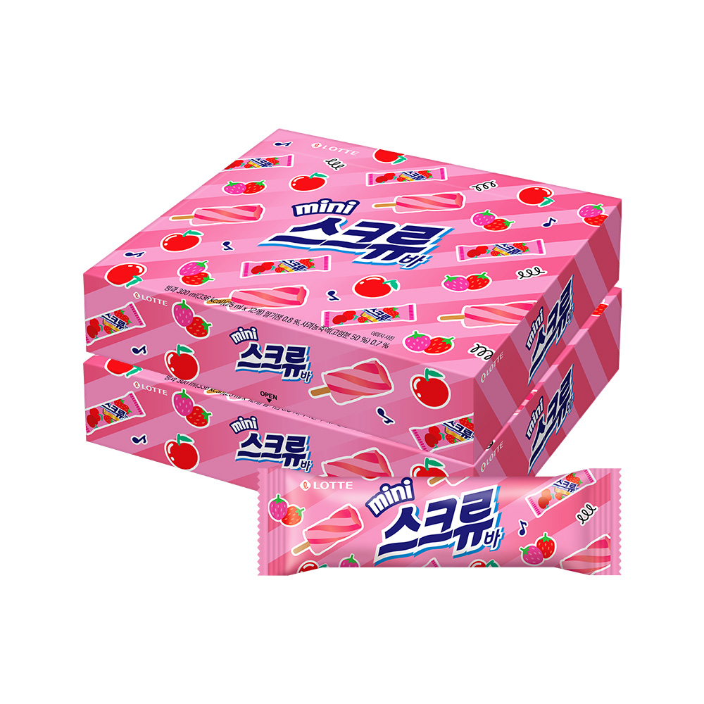 스크류바 미니 후기, 롯데 스크류바, 아이스크림 내돈내산, 어린이 아이스크림 추천