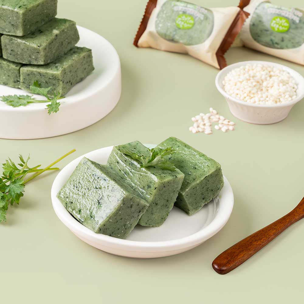 쑥찰떡 400g(40g x 10봉) 국내산 찹쌀 식사대용 누드 쑥떡 인절미 낱개포장 이미지 7