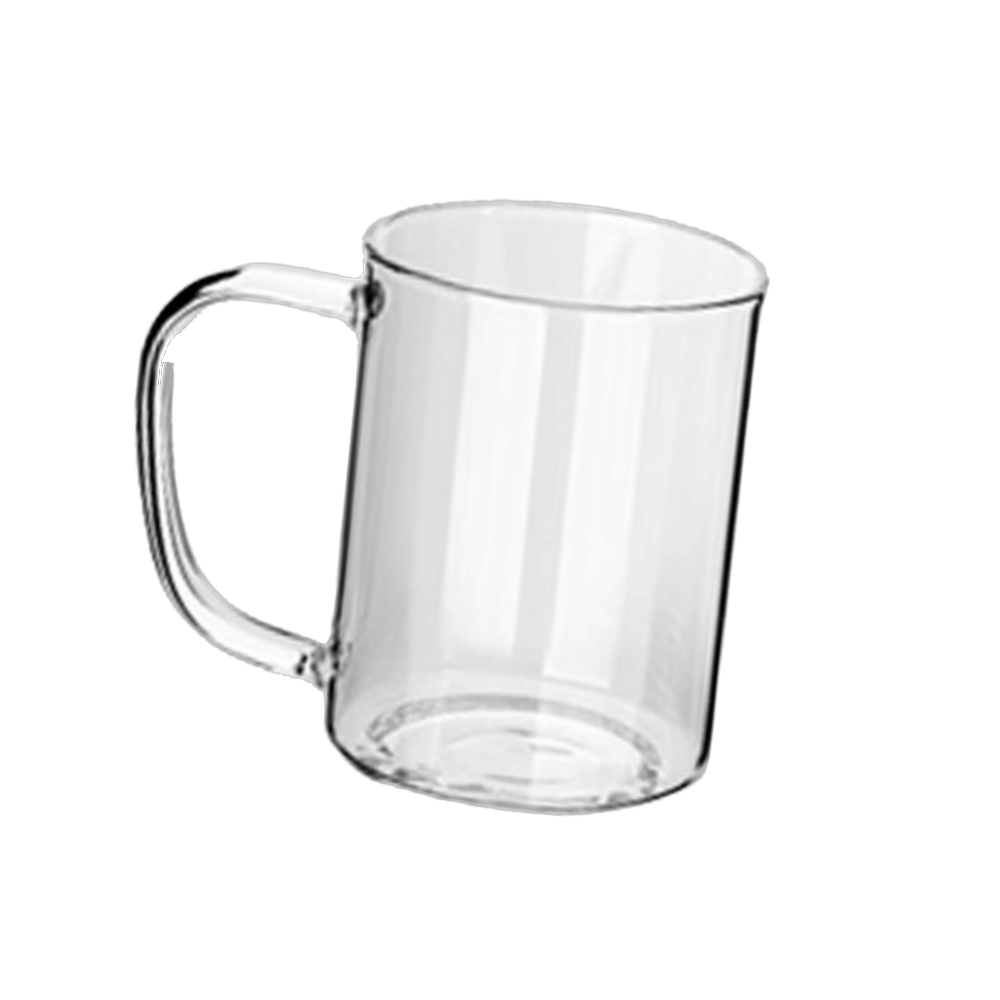 제이앤제이 유리컵 물컵 카페 쥬스컵 내열 손잡이 유리잔 250ml : 수입유통-제이앤제이