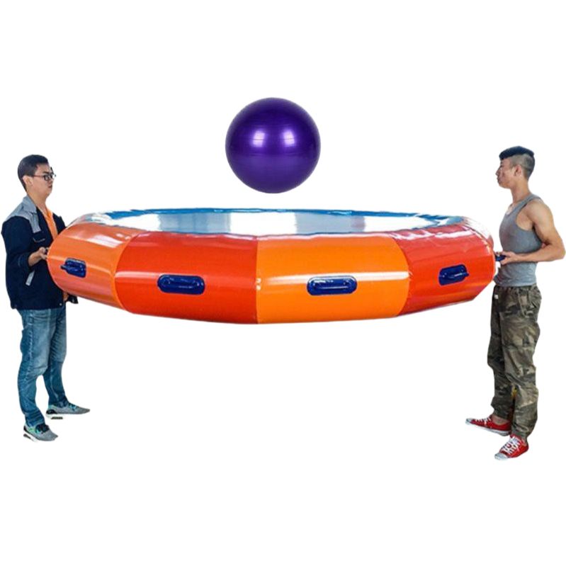 대형 에어볼 튕기기 협동 게임 팀워크 놀이 2m 8핸들 (공포함) - 메인 이미지