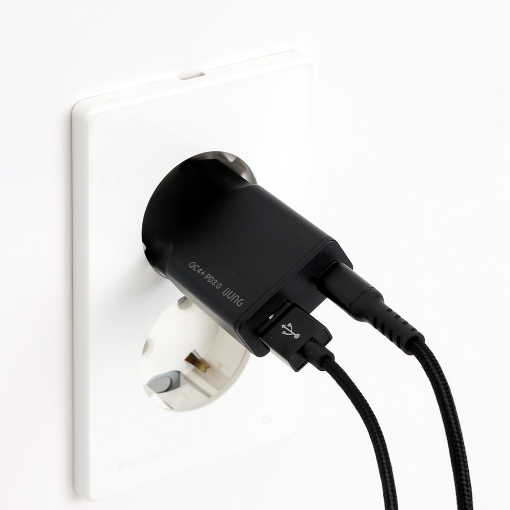 아이정 30w 2포트 초고속 C타입 & USB PD 충전기 어댑터 이미지 6