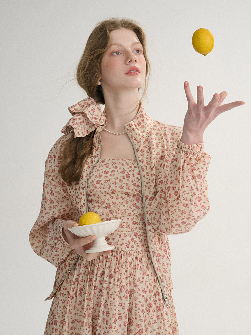[신스덴] Rose Square Scrunchie - 상세 이미지 5