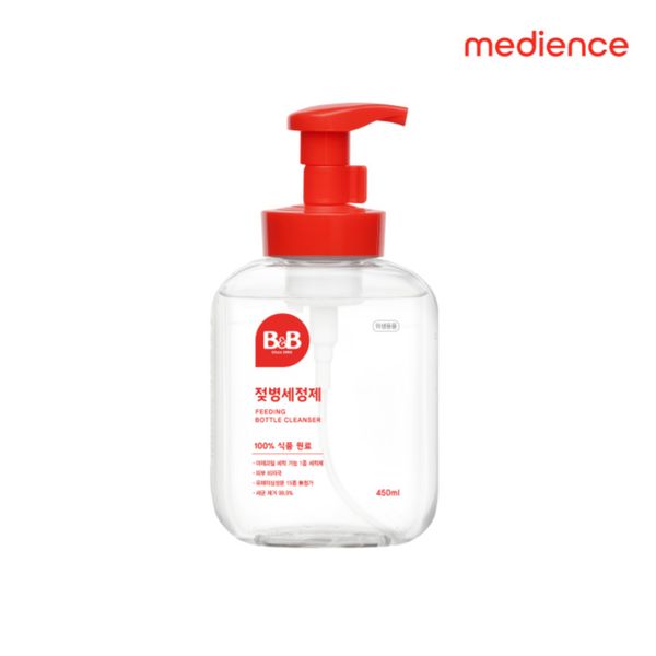 [비앤비]비앤비 젖병세정제 거품타입 450ml 용기형 : 보리보리mall