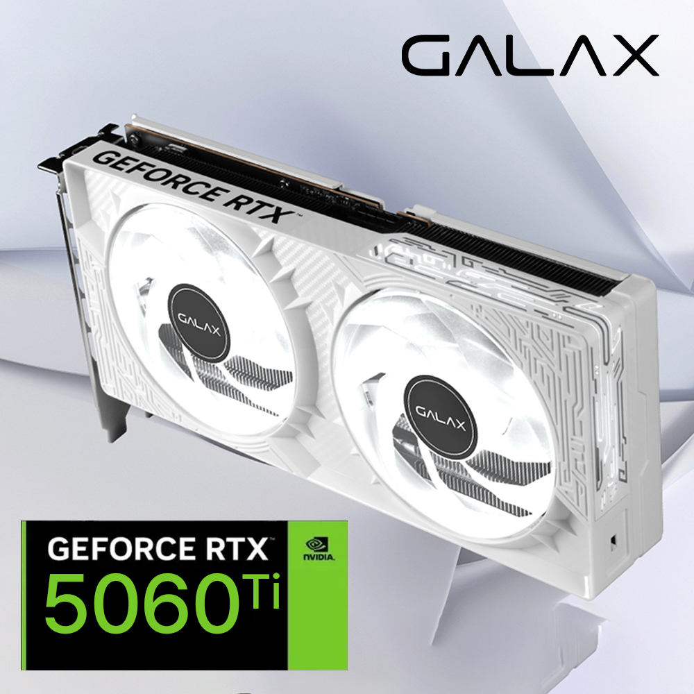 갤럭시 RTX5060TI 그래픽카드 OC D7 8GB 화이트