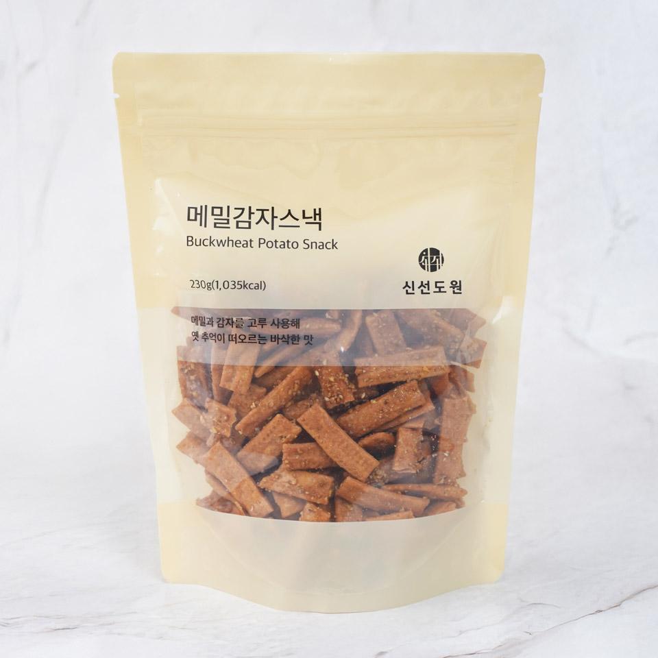 메가마트 신선도원 메밀감자스낵 230g - 메인 이미지