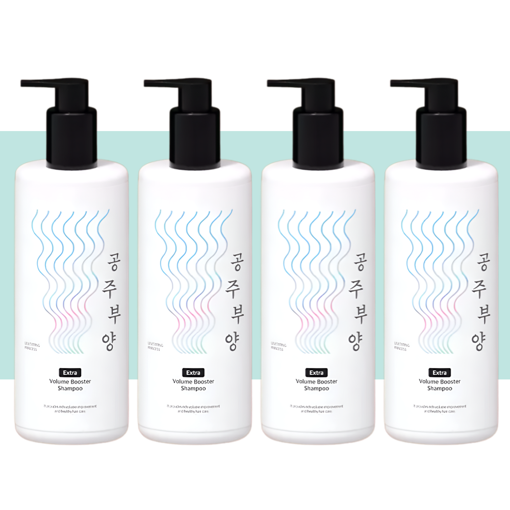 가히 공주부양 엑스트라 볼륨 부스터 샴푸 500mlX4개 - 상세 이미지 4
