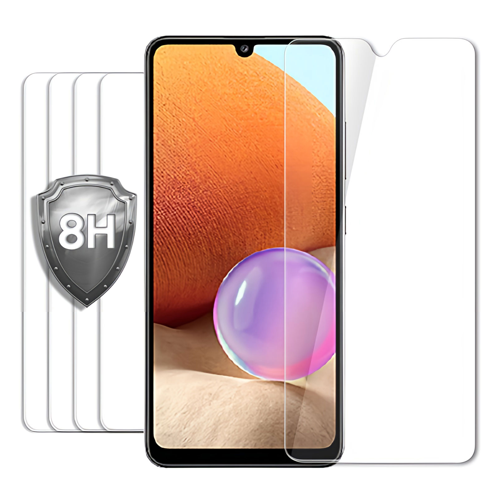 방탄 필름 갤럭시A32 LTE, 5매입 - 상품 이미지