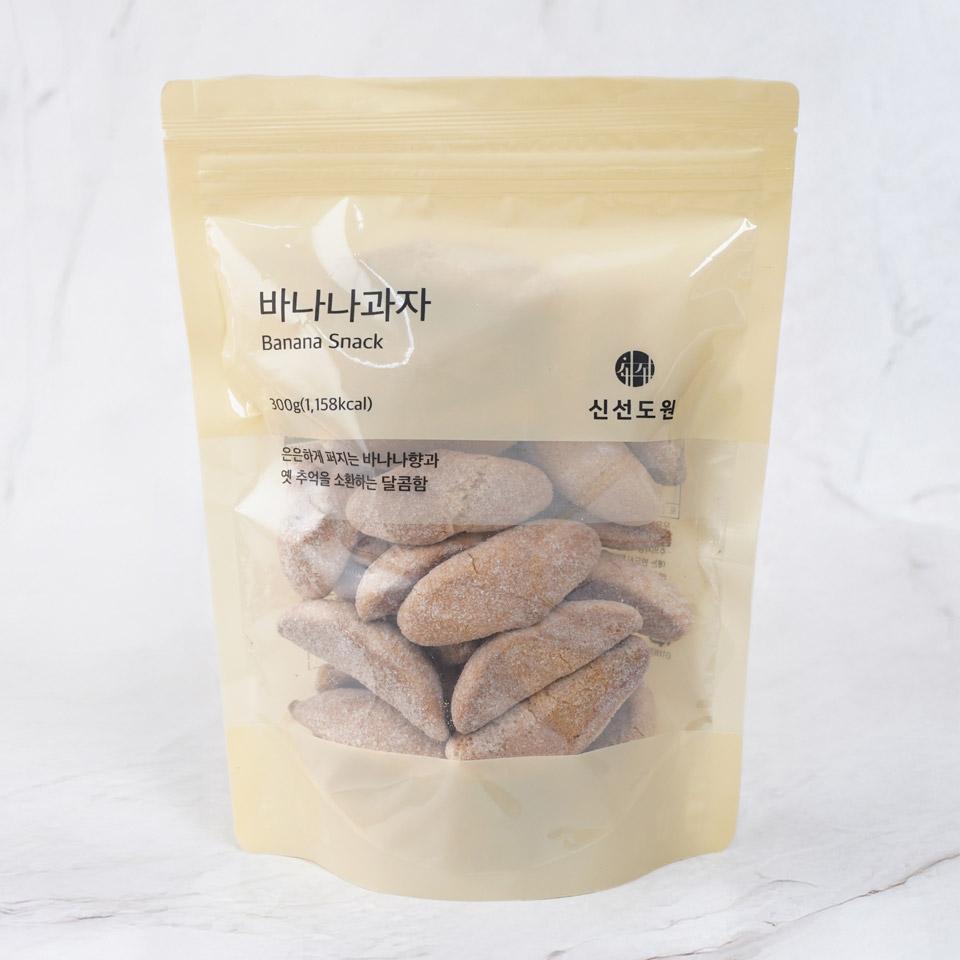 메가마트 신선도원 바나나 과자 300g - 상품 이미지