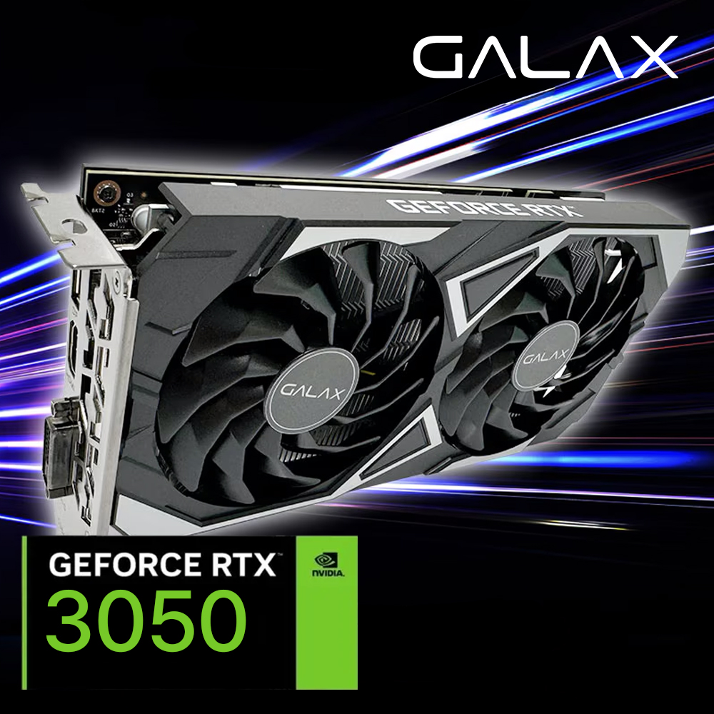 갤럭시 RTX3050 그래픽카드 EX D6 6GB DVI