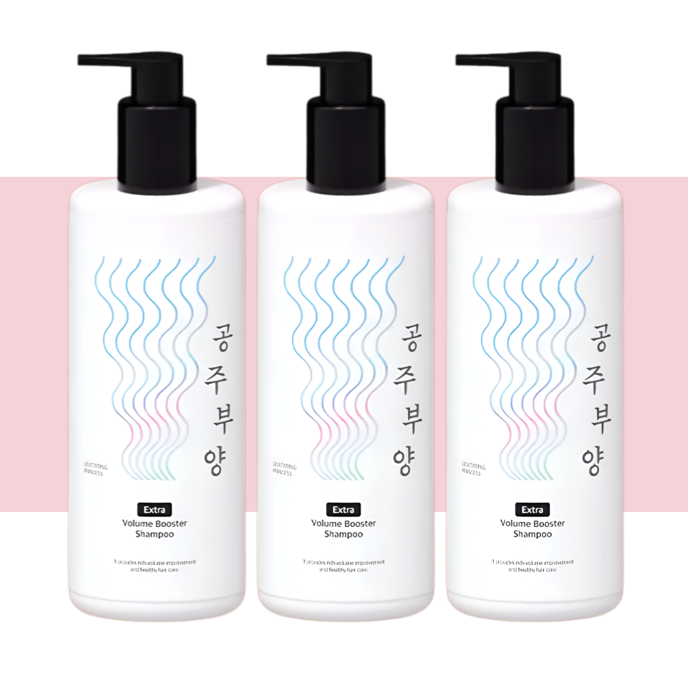 가히 공주부양 엑스트라 볼륨 부스터 샴푸 500mlX3개 - 상품 이미지