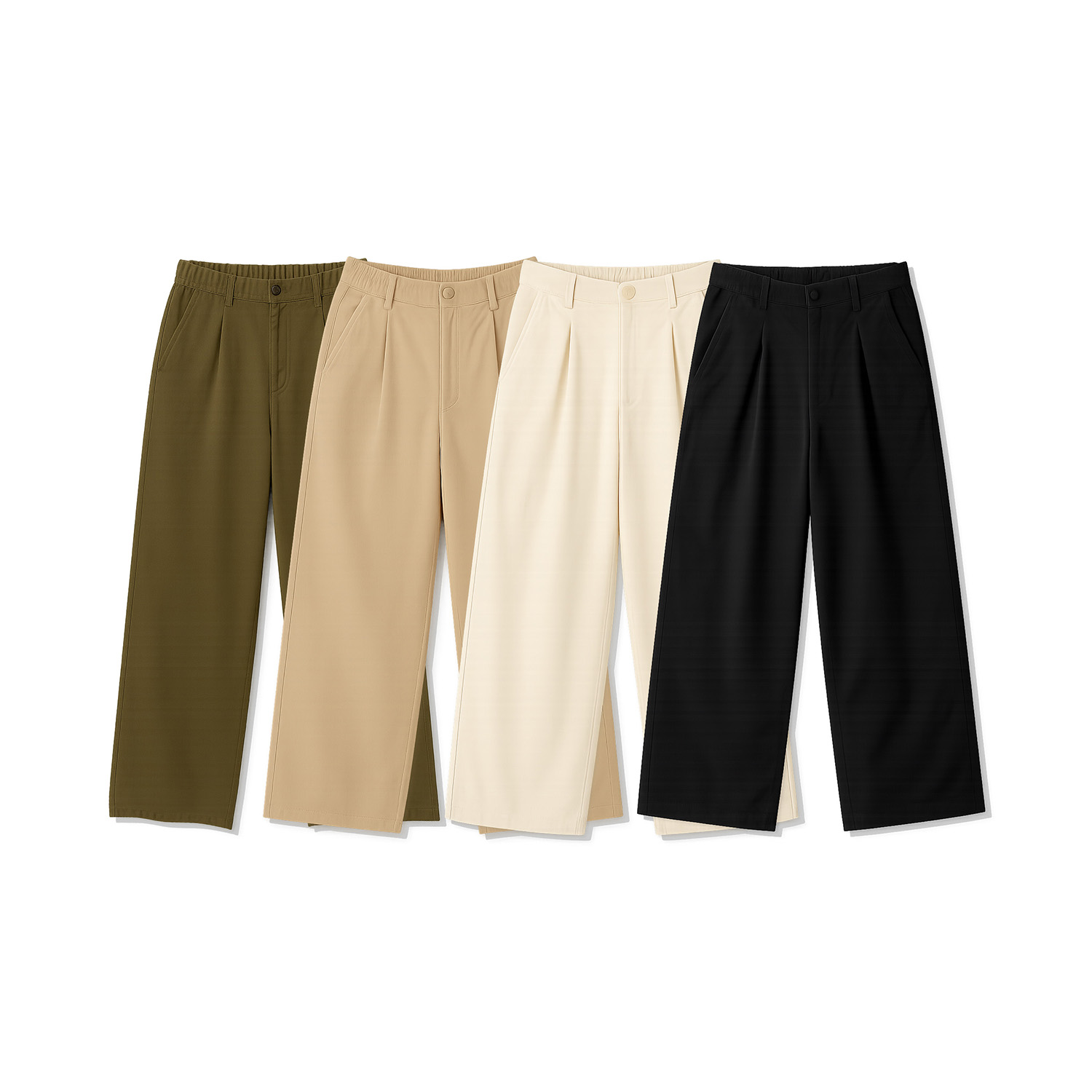 남자와이드팬츠 남자통바지 면바지 벌룬팬츠 - 상세 이미지 5