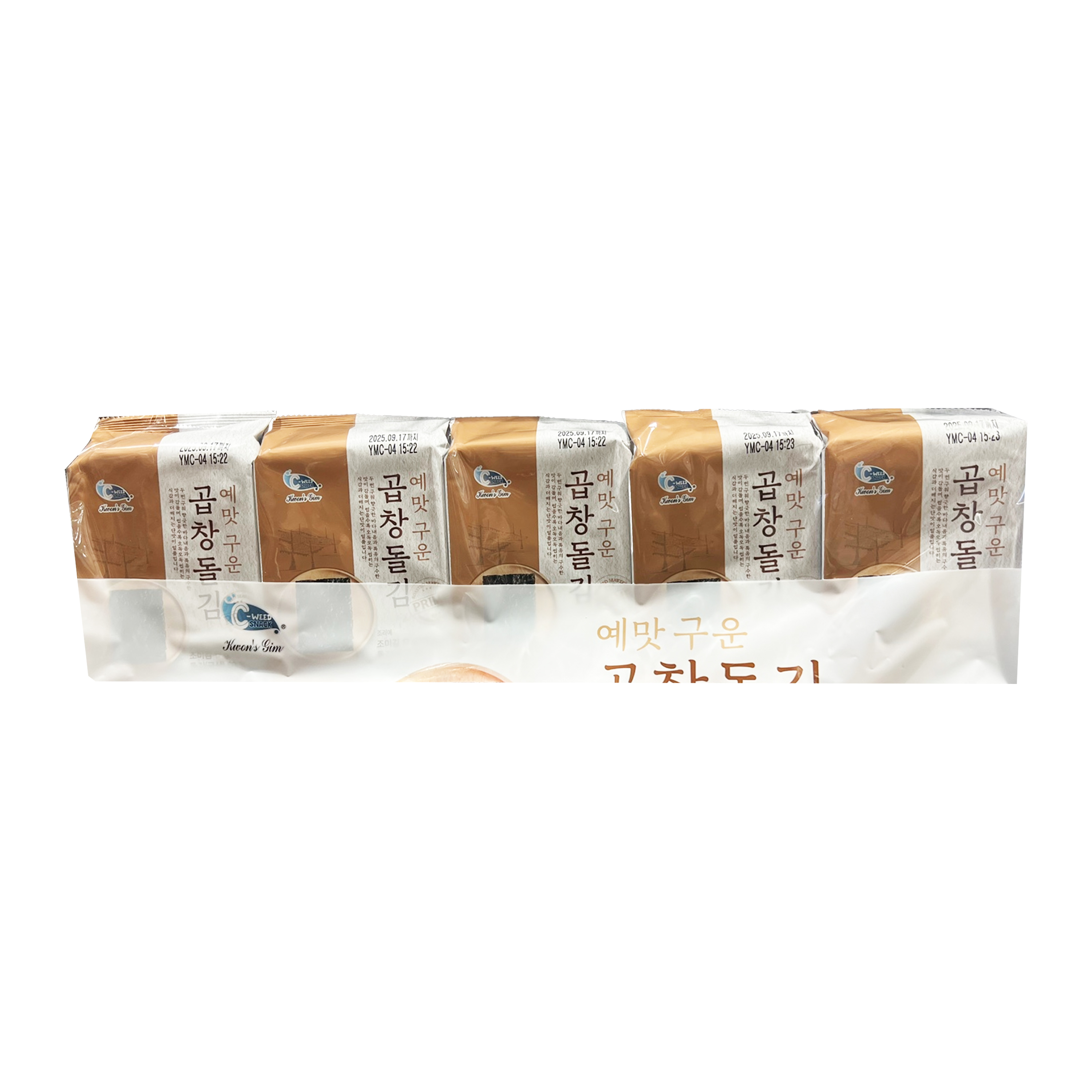 예맛 구운 곱창돌김 도시락김 17G X10봉 조미김 코스트코 - 상세 이미지 2