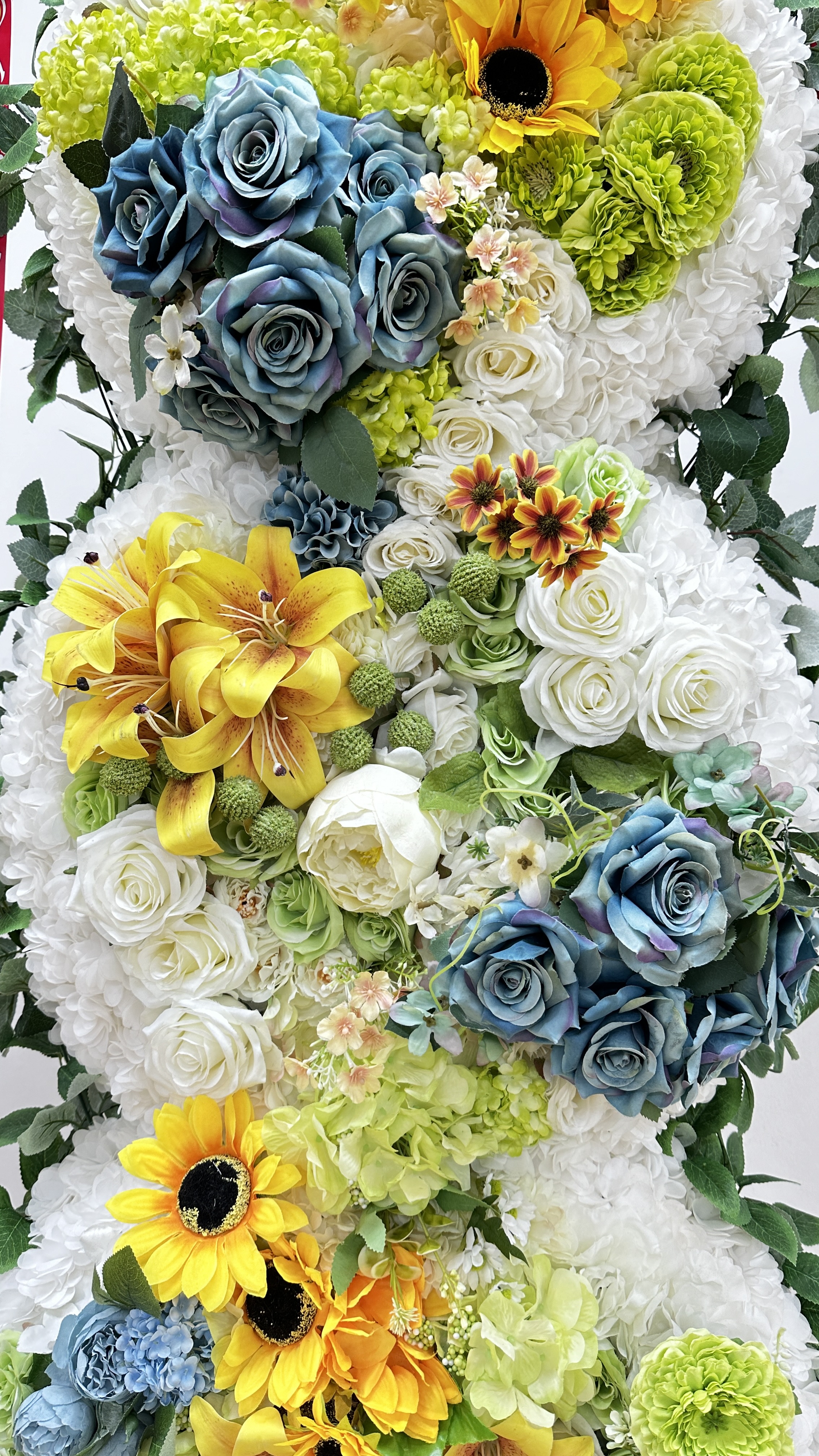 해바라기 몬스터플라워 드라마플라워 화환 축하화환 디자인화환 개업 개업식 결혼 결혼식 서울 경기