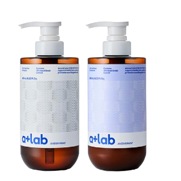 / 라이온 에이플러스 랩 블랙빈 탈모 샴푸 480ml + 트리트먼트 480ml 헤어케어 두피영양강화 모발탄력개선 : 네오포워드