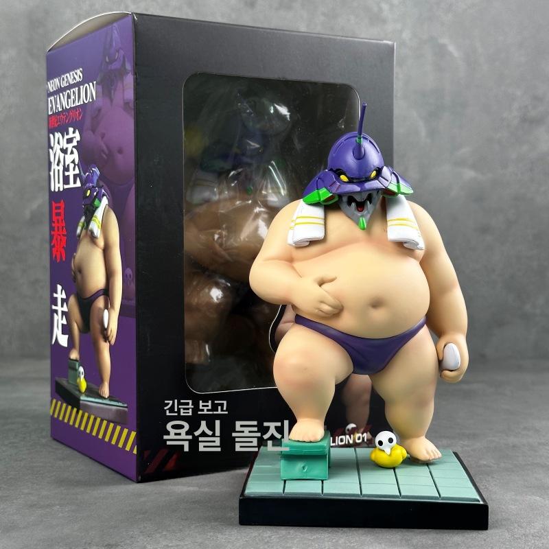 GK 대형 초기형 모델 대형피규어 발광 피규어케이스 캐릭터 수집용 장식용 미니피규어 EVA 뚱보 유닛-01 이미지 6