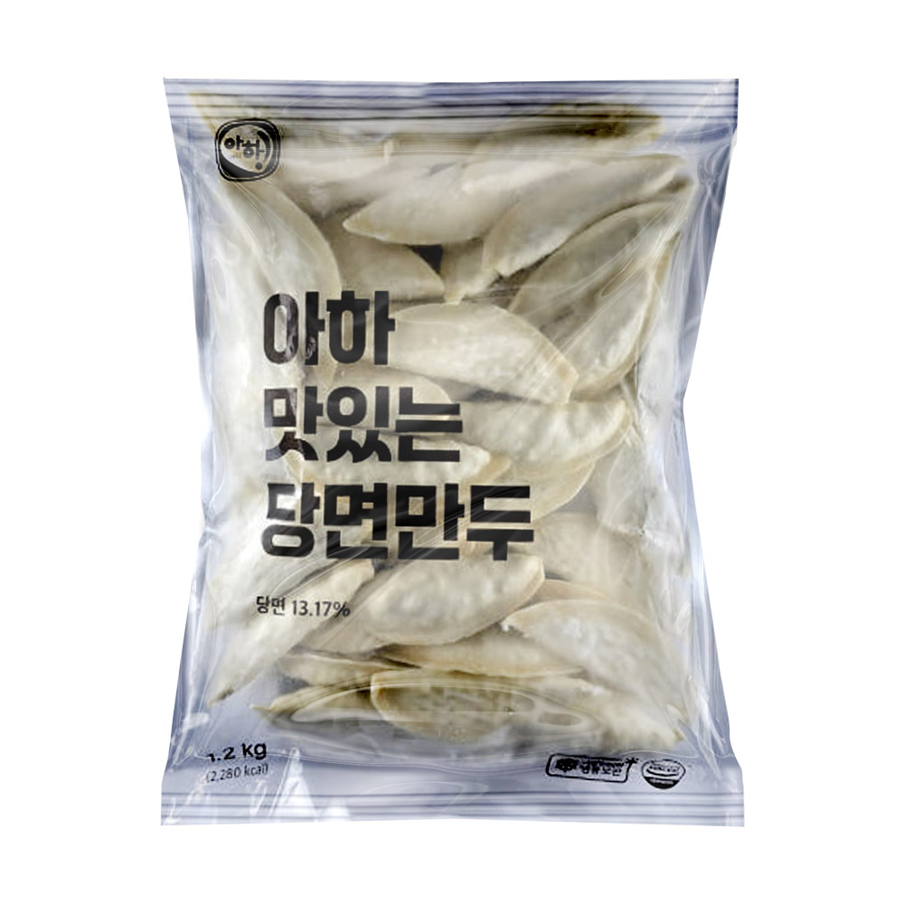 아하 맛있는 당면만두 1.2kg : 푸드홀릭몰