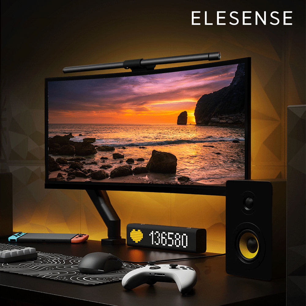 CHOETECH 엘레센스 2in1 모니터 조명 라이트바 LED 스탠드 램프 E1132