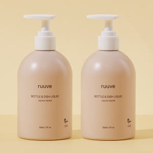 러베 비건 젖병 세정제 주방세제 500ml 유아식기 과일 1+1 솔직 후기 | 실사용자 리뷰 분석 - 상품 이미지 1