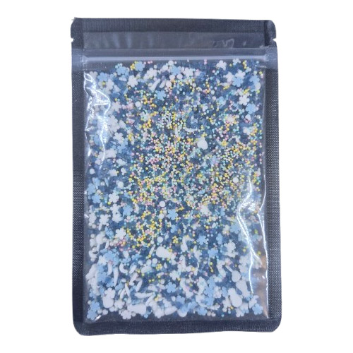 스프링클 겨울동화 셰이프 100g 베이킹 슈가 레인보우 꾸미기재료 케이크토핑 케이크데코 - 상세 이미지 2