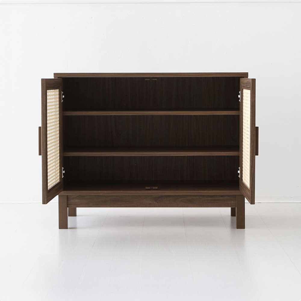 벤탄 2문 수납장 9073 CHM7390 900x400x733mm, 1단, 캄포어베니어 3801.8628 - 상세 이미지 5