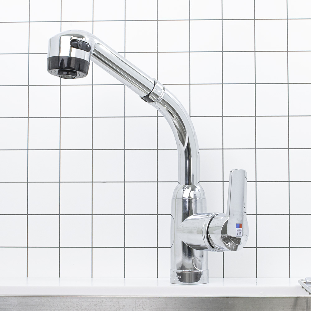 싱크대 주방 원홀 인테리어 욕실 싱크대 주방 수전 셀프교체 스텐 코브라 자바라