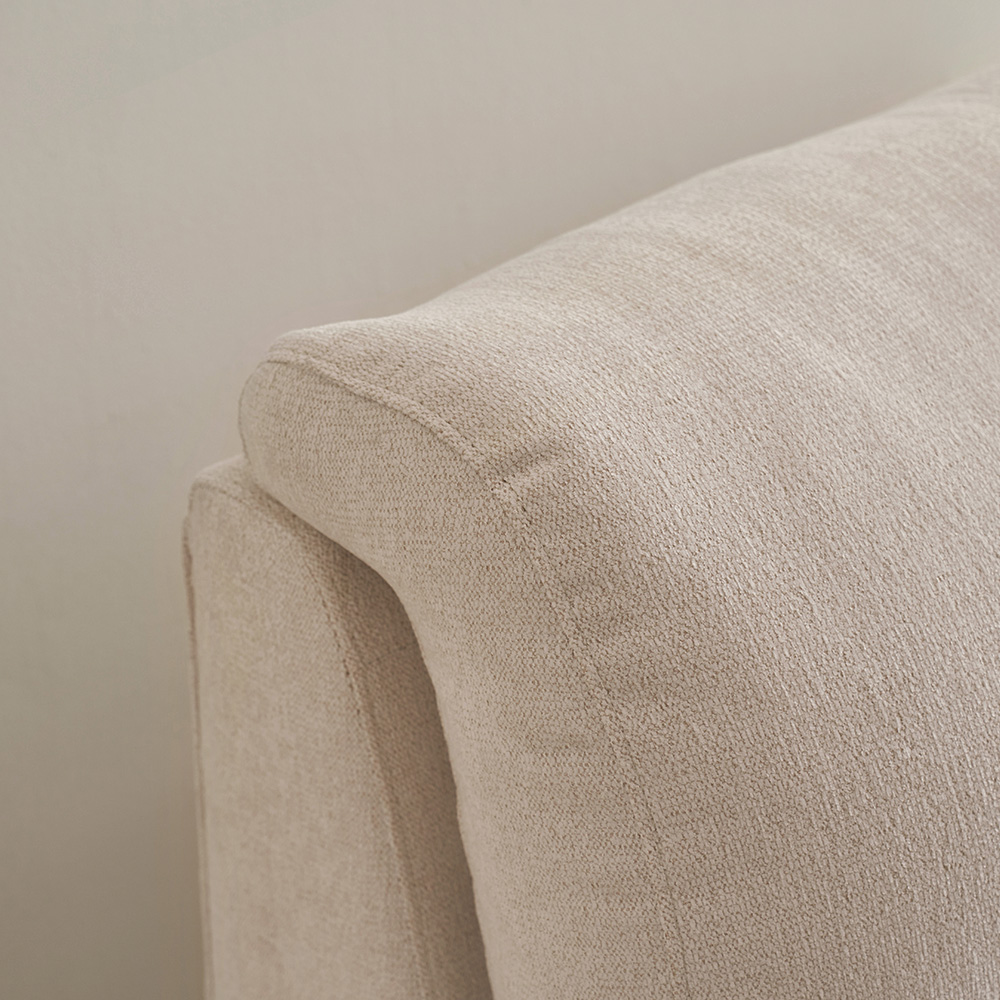 슬립퍼 도스 쿠션형 패브릭침대 저상형 호텔침대 프레임 라지킹 LK