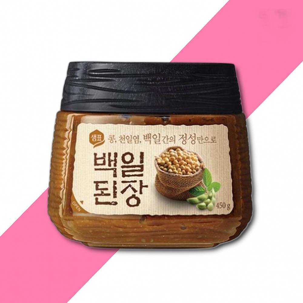 샘표식품 백일된장 450G X 2개 : 제이엔유통