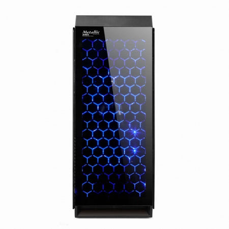 ANIX METALLIC LUXURY RGB 강화유리 미들타워케이스