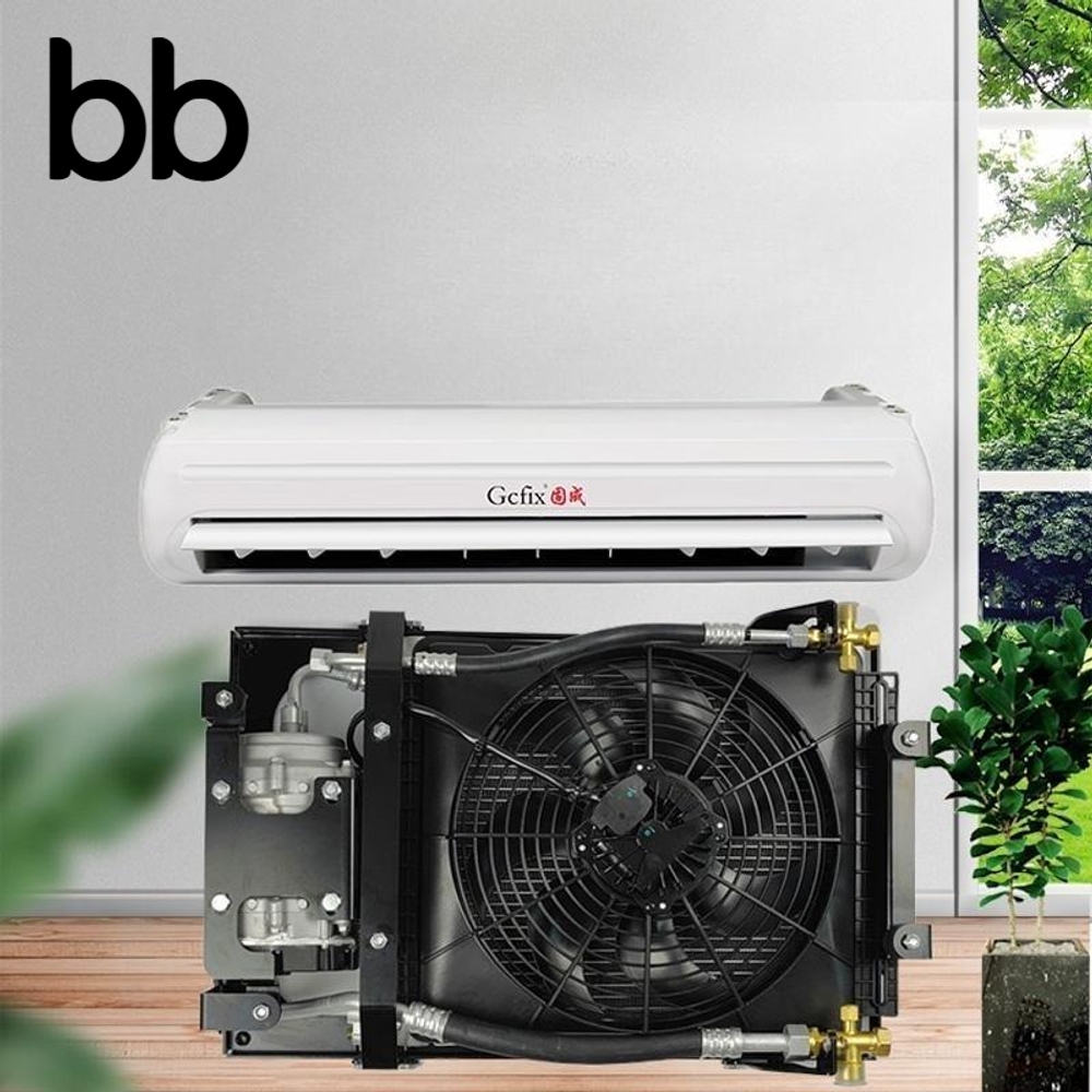 미니 에어컨 12V/24V/48V차량용 초박형 무시동 천장형 12V - 상세 이미지 2
