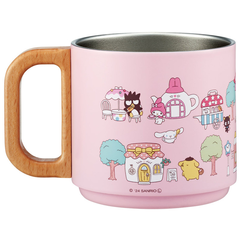 스케이터 산리오캐릭터즈 cute village 스태킹 스테인리스 머그 350ml SSTMG3S - 주방·식기 - 하카타몰