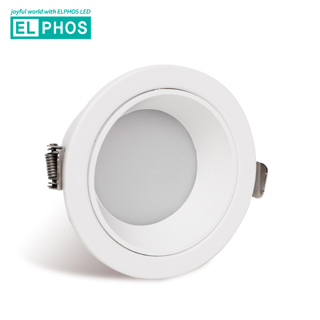 엘포스 LED 다운라이트 라인 움푹 글레어 7.5cm(3인치) 7W 매입등 플리커프리 - 상품 이미지