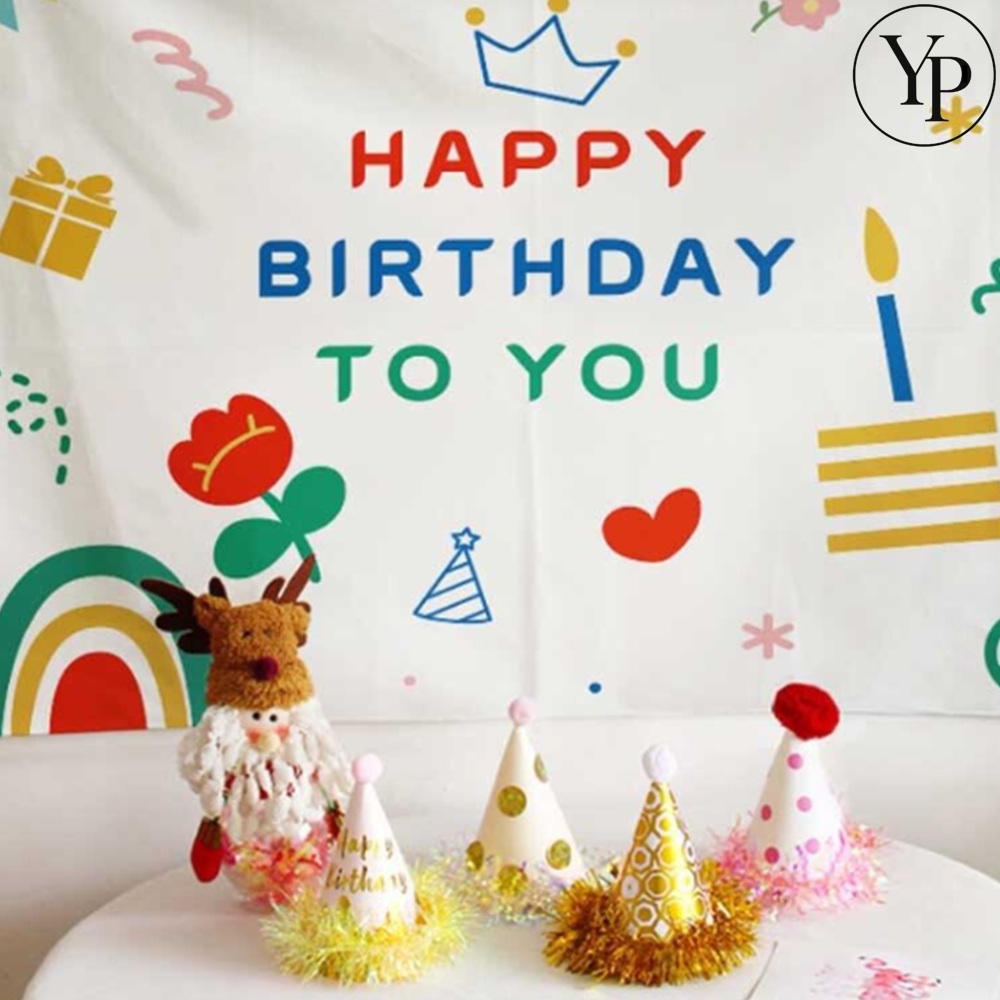 생일 패브릭 포스터 파티배너 가림막 홈파티용품 꾸미기 데코 생일가랜드