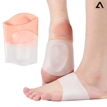 실리콘 아치 깔창 발바닥 아치지지 패드 쿠션 밴드