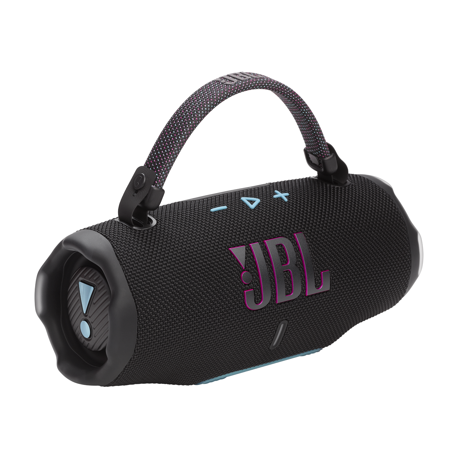 삼성공식파트너 JBL CHARGE6 휴대용 캠핑용 블루투스 스피커 블랙네온 이미지 2